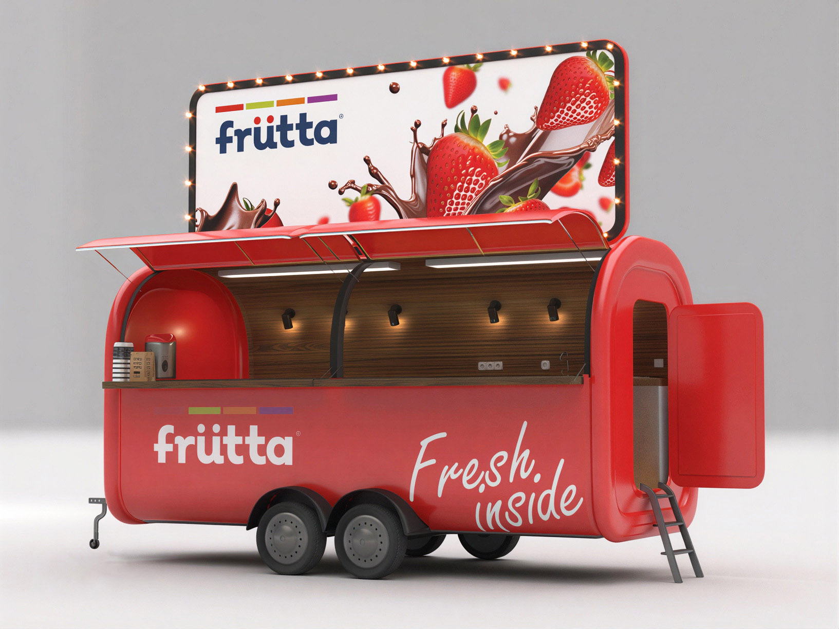 Сайт Frutta — работа Desline